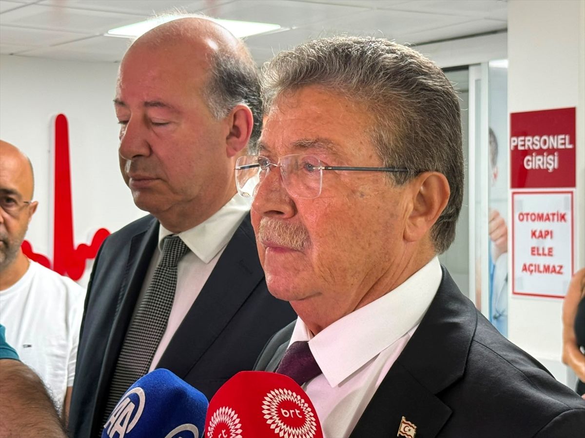 KKTC Başbakanı Üstel: "Cumhurbaşkanımız Sayın Tufan Erhürman'ın sağlık durumu iyi"