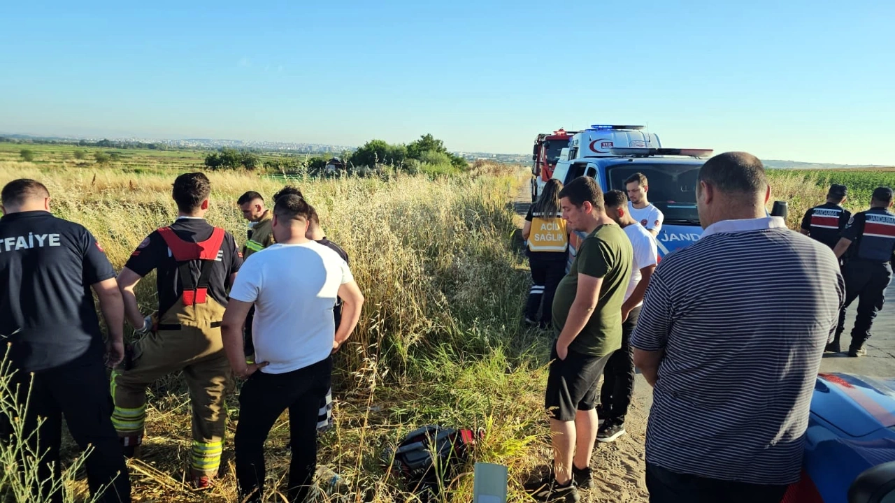 Motosikletiyle yola çıkmıştı, kanalda ölü bulundu