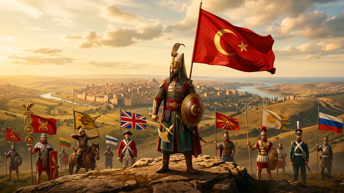 Dünyanın en büyük imparatorlukları sıralandı: Osmanlı ordusu listede kaçıncı sırada?