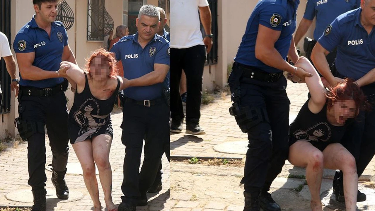 Bir şehir bu olayı konuşuyor! Evini ateşe verdi kapıları kilitlendi! Polis zorla kapıyı kırıp çıkardı