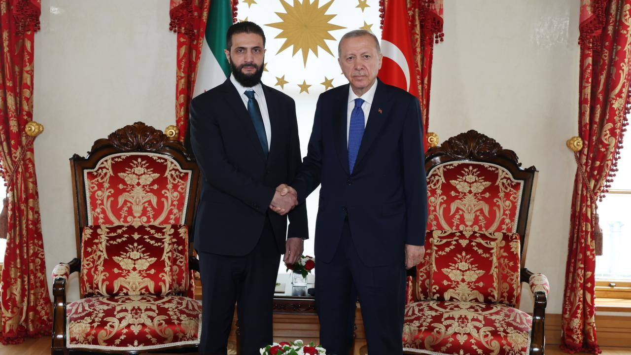 İletişim Başkanlığından, Cumhurbaşkanı Erdoğan ve Şara görüşmesine ilişkin açıklama