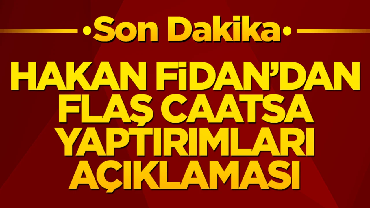 ABD'nin sinsi prangaları bir bir kırılıyor! Bakan Fidan müjdeyi verdi: CAATSA yaptırımları yakında tarihe gömülüyor!