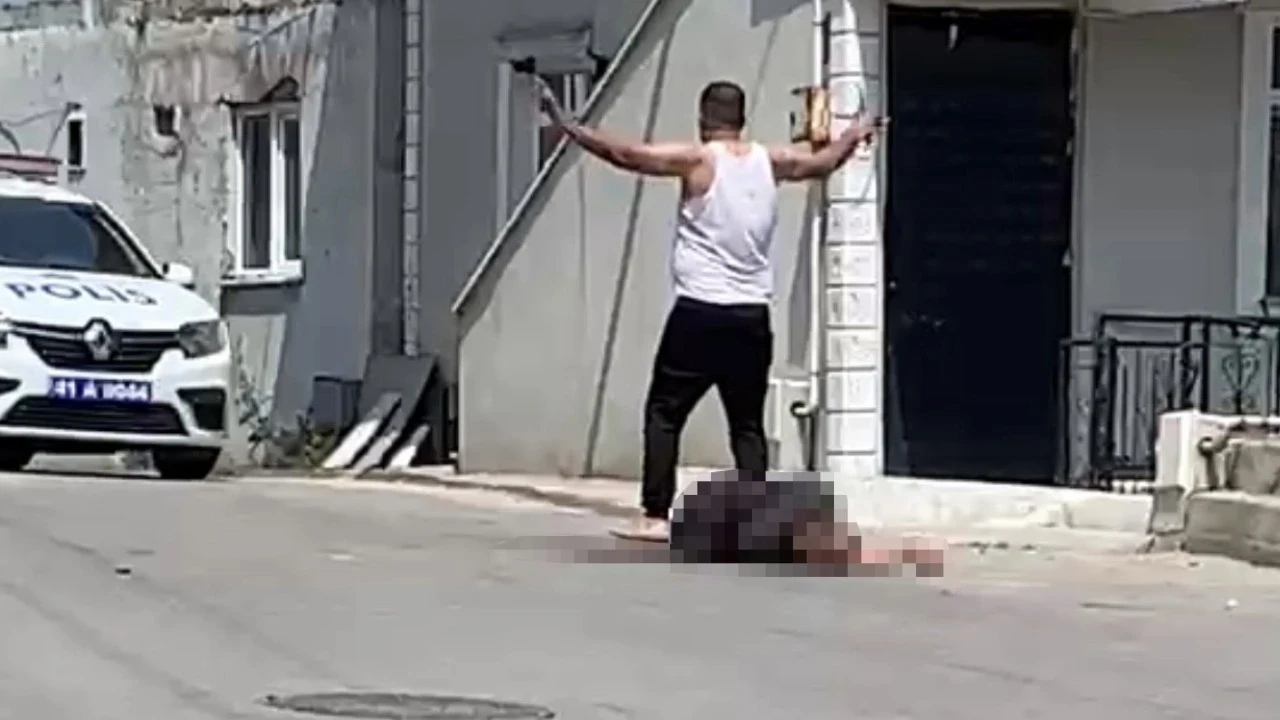 Sokak ortasında eşini katleden cani: Çocuğumla göz göze gelince...