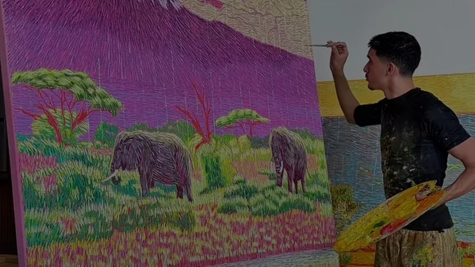 Çağdaş sanatta yeni bir isim: “Faslı Van Gogh” Salah Touil