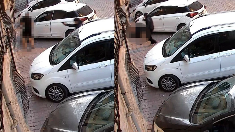 Aracına binecekti, köşeden fırlayan iki kişi acımadan ateş etti: O dehşetin görüntüleri çıktı