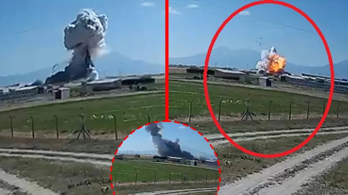 Havai fişek fabrikasındaki faciada 1 kişi hayatını kaybetmişti! Patlama anına ait görüntüler ortaya çıktı