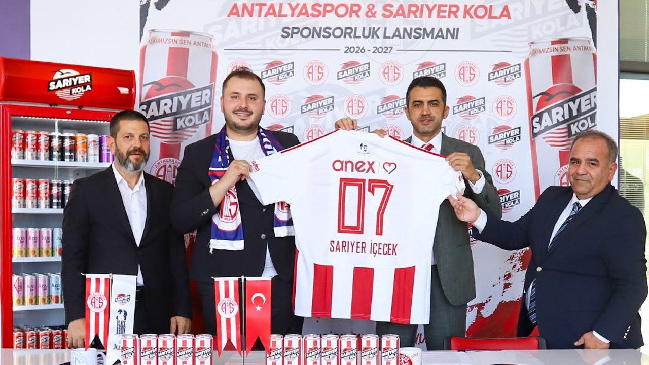 Sarıyer Kola, Antalyaspor’un resmî içecek sponsoru oldu