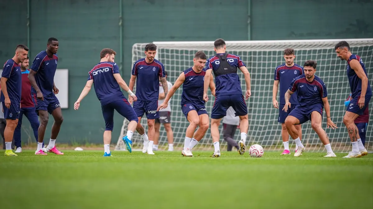 Trabzonspor'da yeni sezonun hazırlıkları devam etti