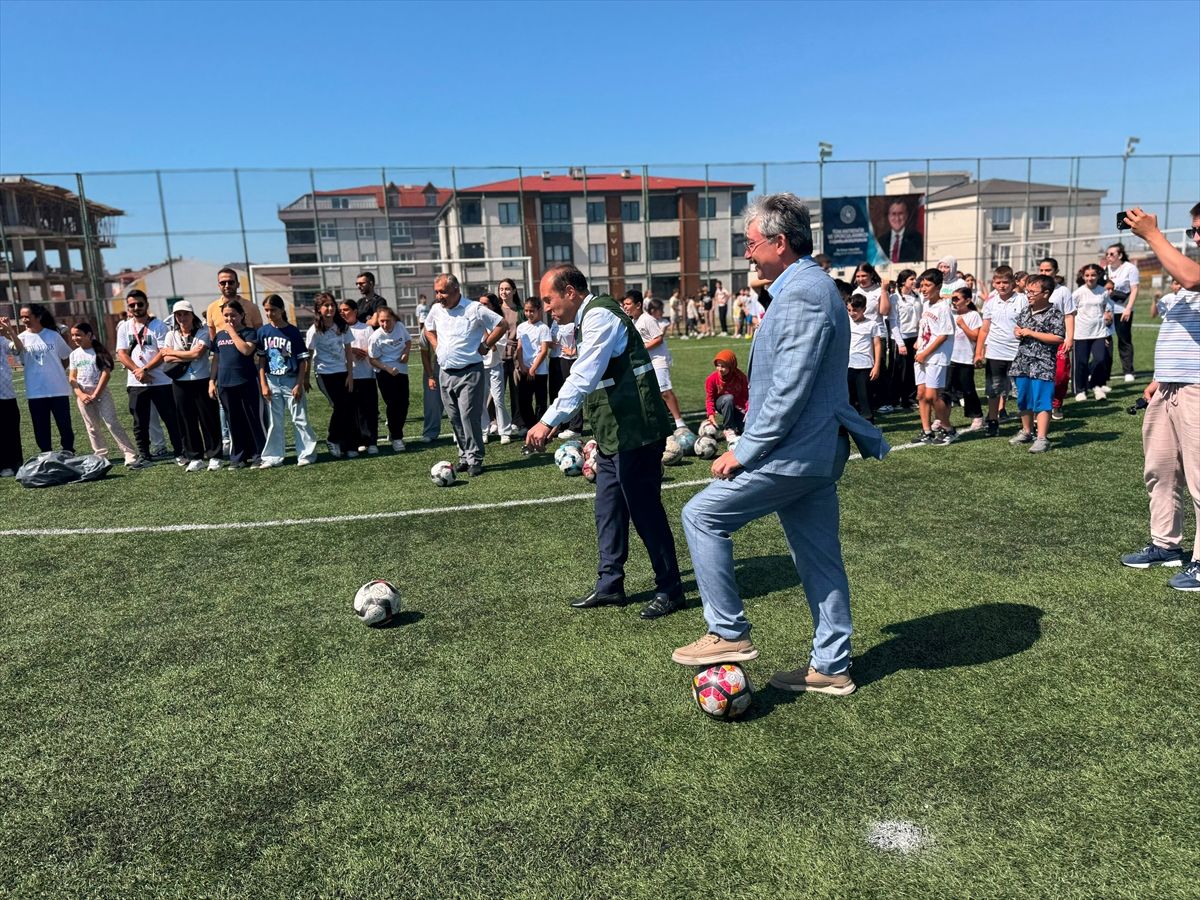 Tekirdağ'da bağımlılıkla mücadele kapsamında spor etkinliği düzenlendi