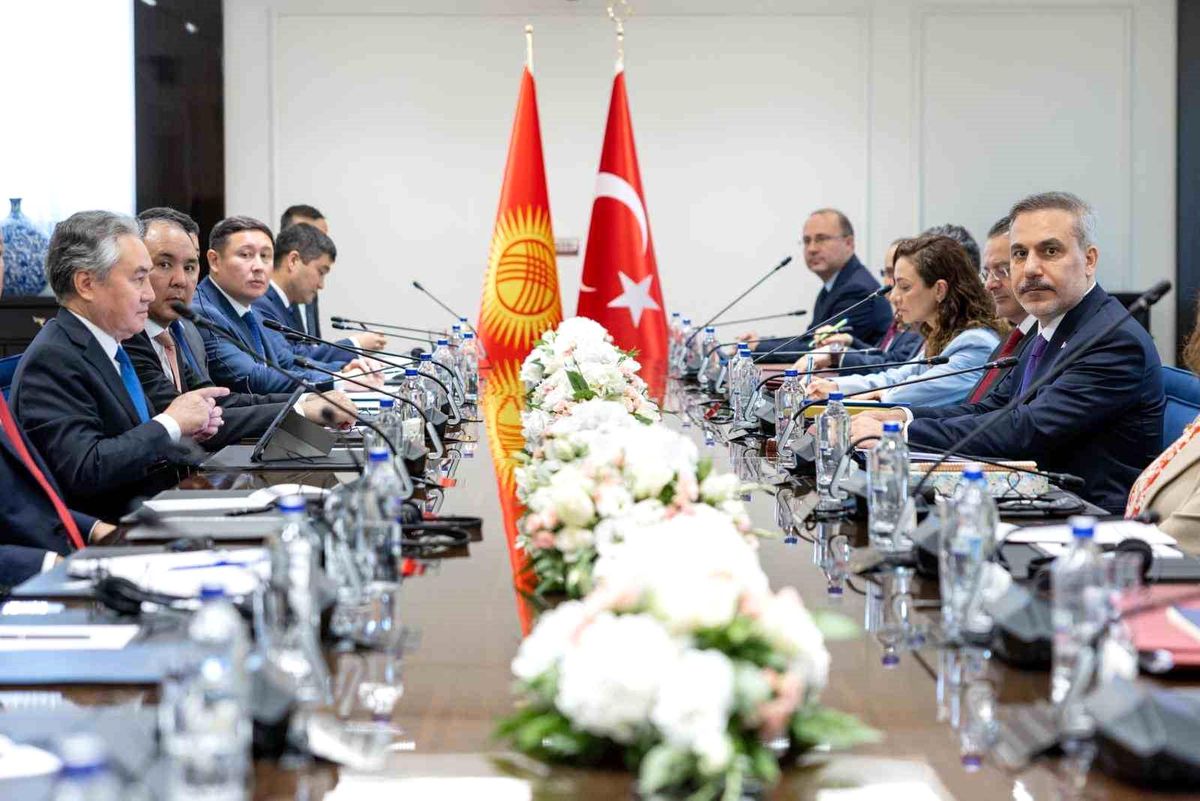 Türkiye-Kırgızistan Ortak Stratejik Planlama Grubu 7. Toplantısı başladı