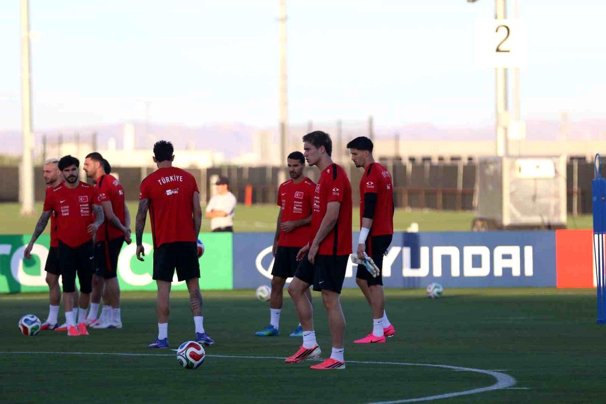 A Milli Futbol Takımı'nda ABD maçının hazırlıkları başladı