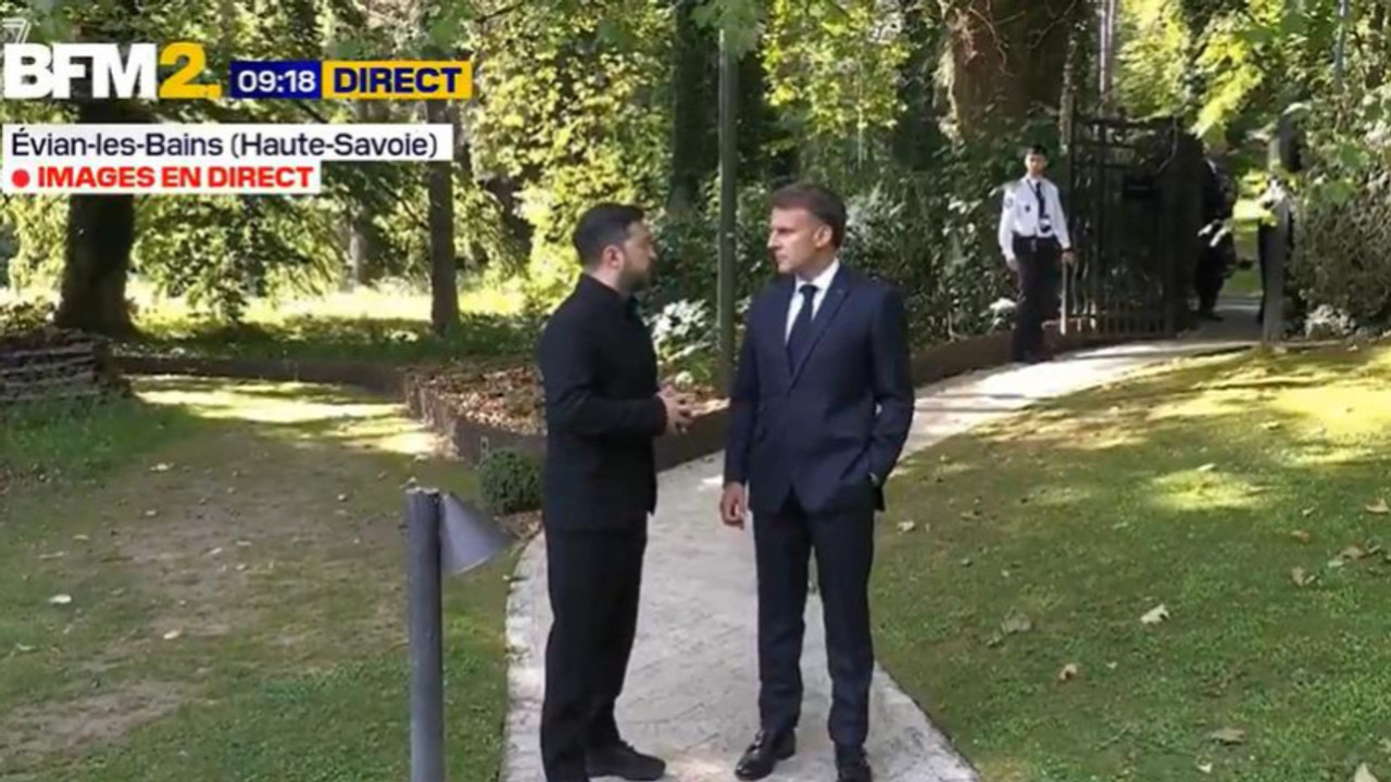 Mikrofonu açık unuttular... Macron ve Zelenskiy'nin Trump fısıldaşması ifşa oldu!