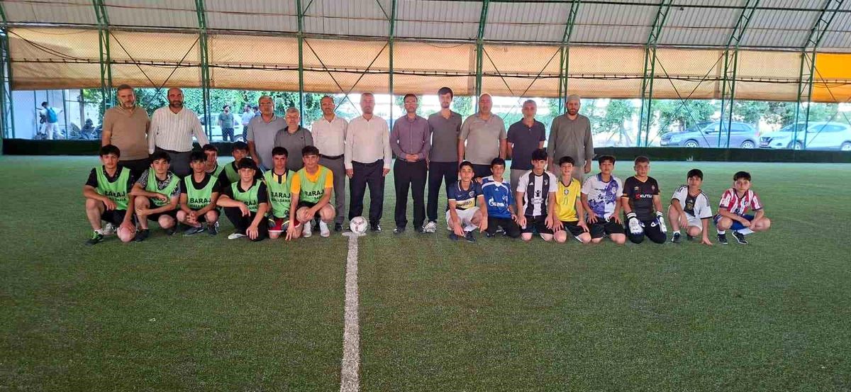 Kahta'da Kur'an Kursları Futbol Turnuvası başladı
