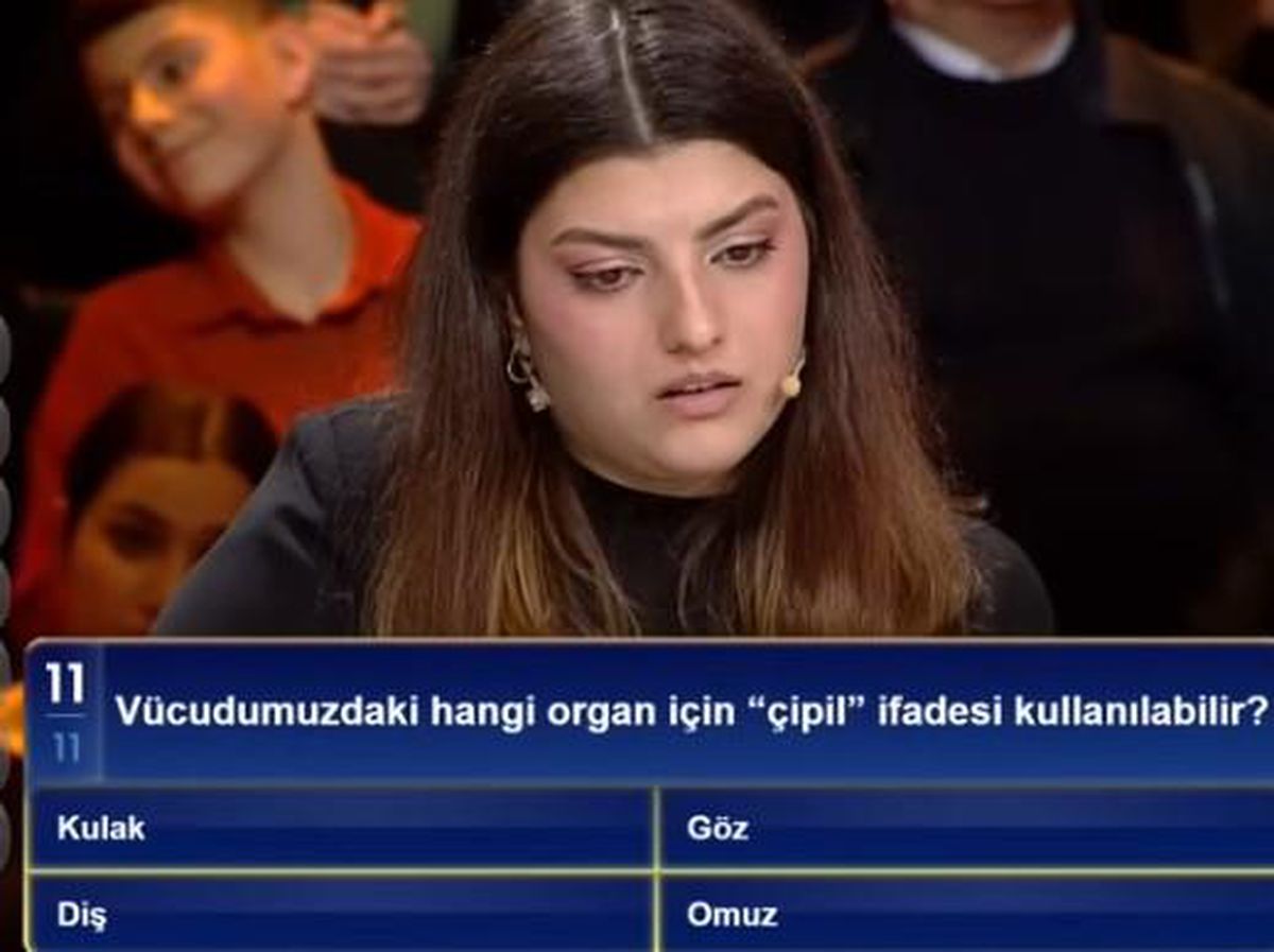 Vücudumuzdaki hangi organ için “çipil" ifadesi kullanılabilir?