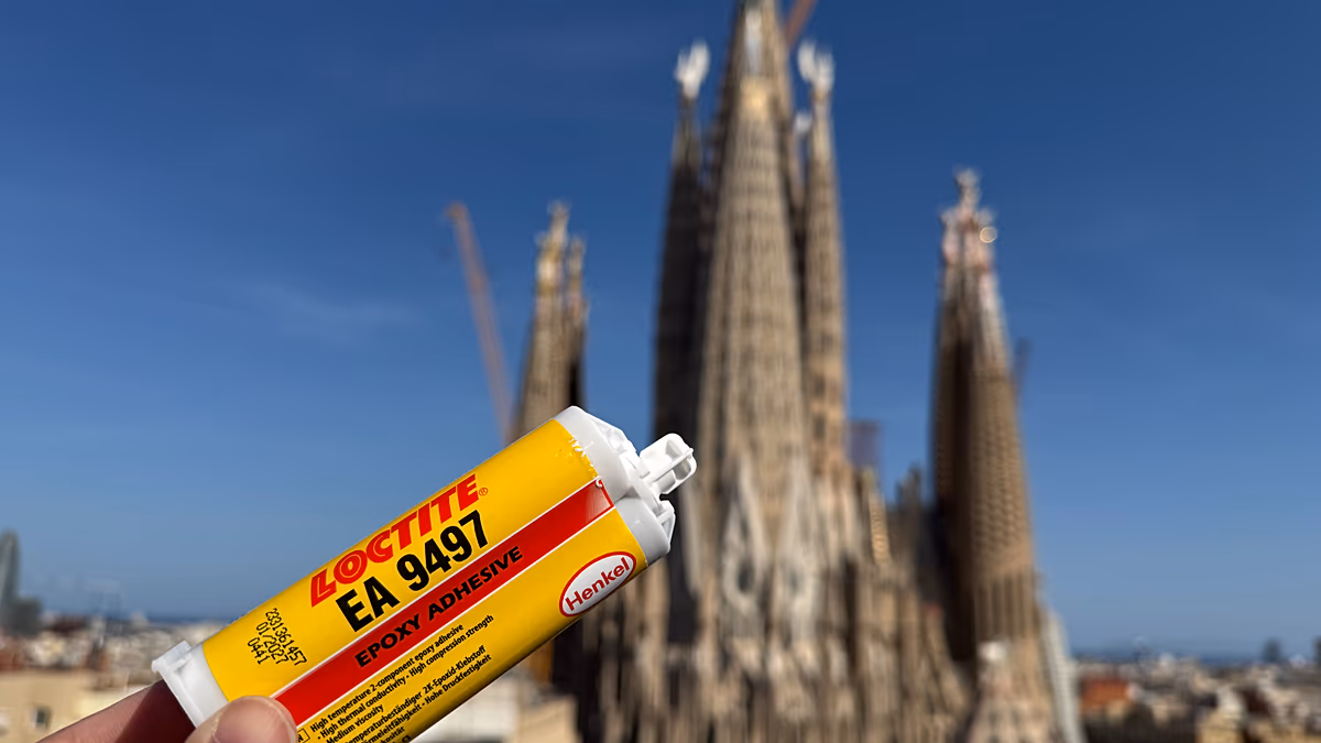 Sagrada Familia'yı ayakta tutan yapıştırıcı: Loctite