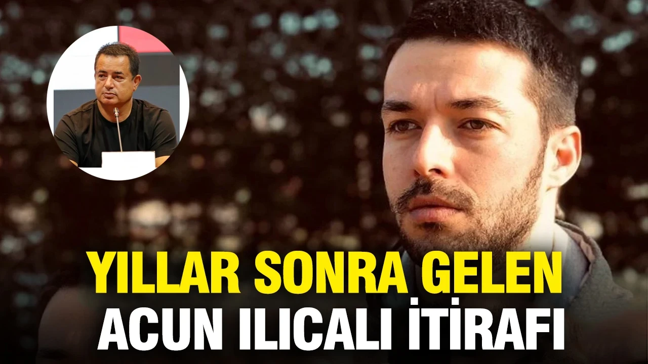 Hilmi Cem İntepe'den yıllar sonra gelen Acun Ilıcalı itirafı
