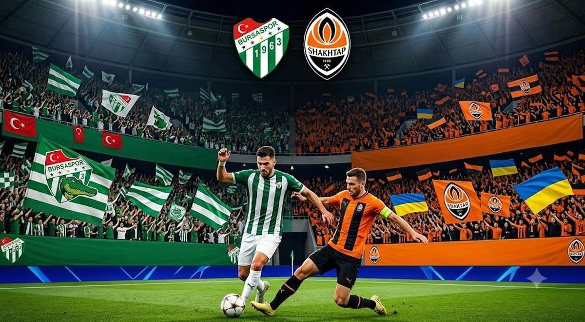 Bursaspor Shakhtar Donetsk maçı ne zaman, saat kaçta, hangi kanalda?