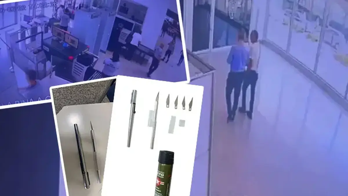 Bakırköy Adliyesi'nde 'kalem silah' alarmı! Şüphelinin ifadesi ortaya çıktı