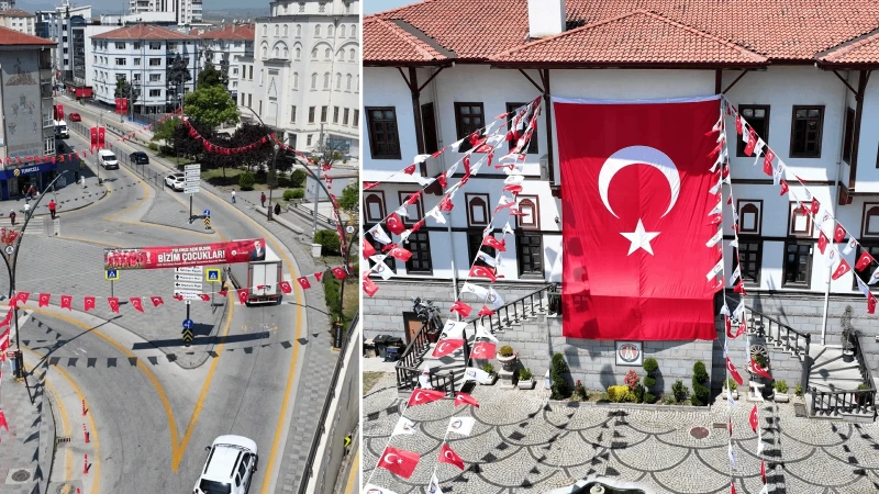 Sincan kırmızı beyaza büründü: Milli heyecanla tek yürek oldu