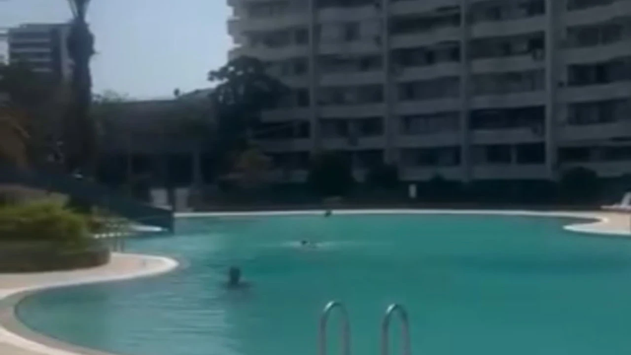 Havuzlu sitede tepki çeken yasak! Sosyal medya ayağa kalktı