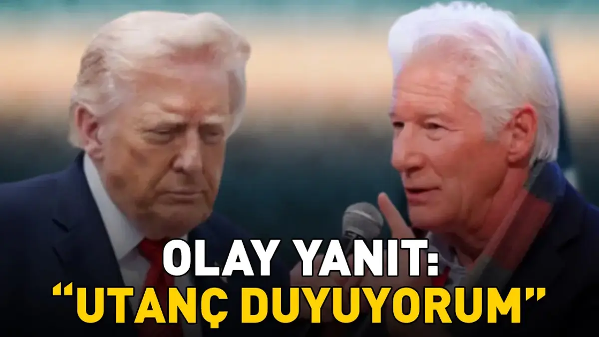 Richard Gere'den 'ABD'nin bu seviyeye düşebileceği hiç aklınızdan geçti mi?' sorusuna olay yanıt: 'Utanç duyuyorum'