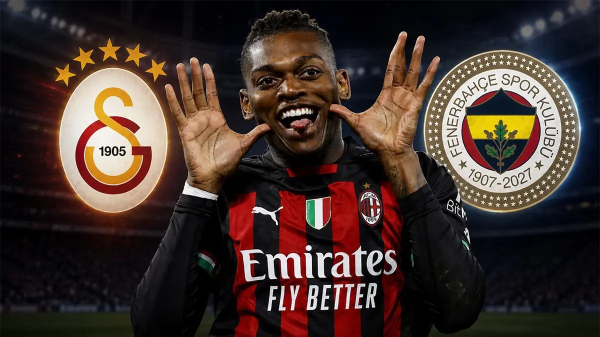 Rafael Leao Fenerbahçe'ye mi Galatasaray'a mı gelecek" Dev transferde son durum