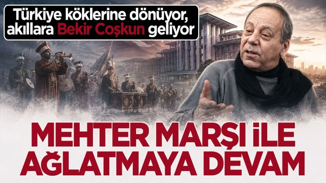 Mehter marşı ile ağlatmaya devam: Türkiye köklerine dönüyor, akıllara Bekir Coşkun geliyor