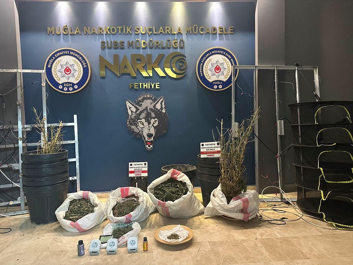 Muğla'da uyuşturucu operasyonunda yakalanan şüpheli tutuklandı