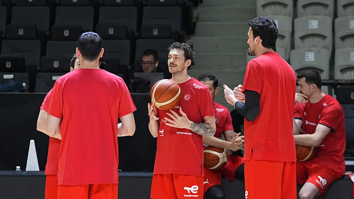 A Milli Erkek Basketbol Takımı, Bosna Hersek maçı hazırlıklarını sürdürdü