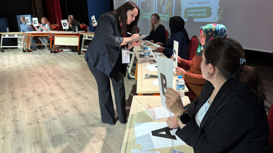 Ardahan'da üreten kadınlar için bilgi yarışması düzenlendi