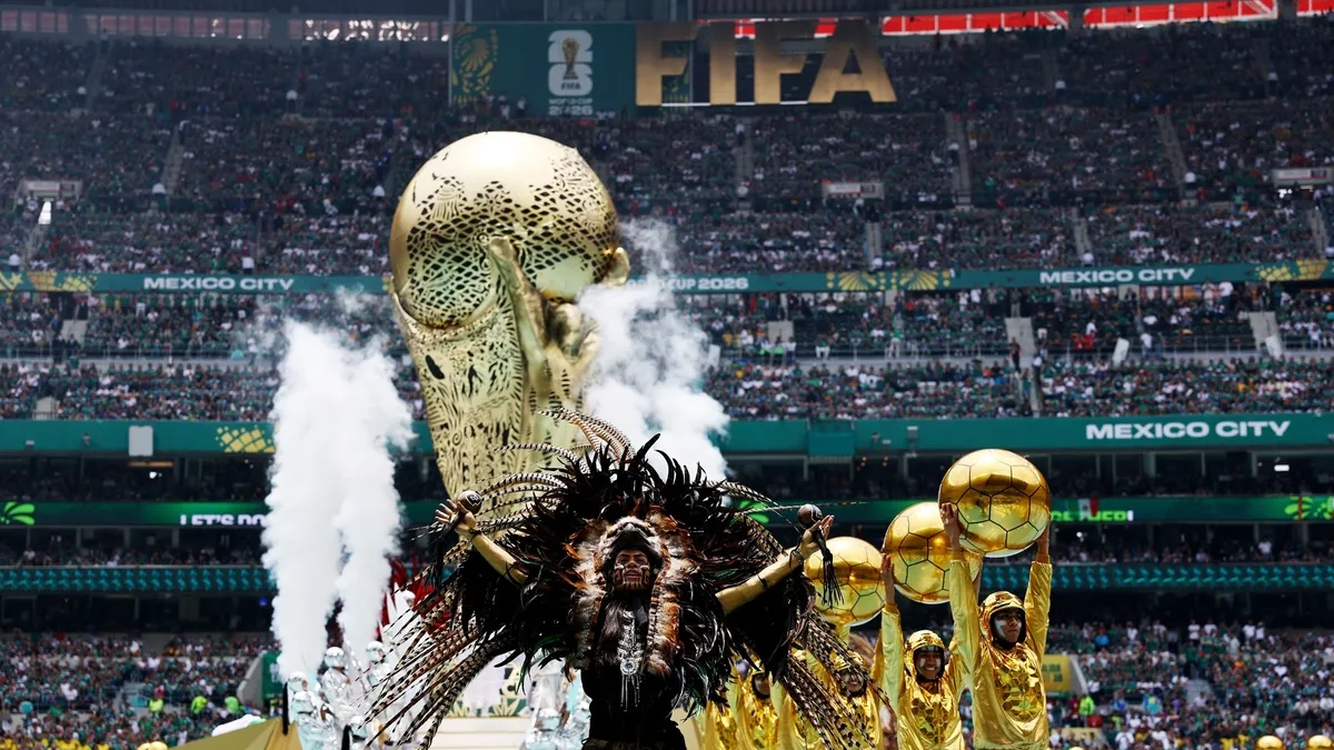 Azteca'da futbol şöleni! 2026 Dünya Kupası perdesi açıldı