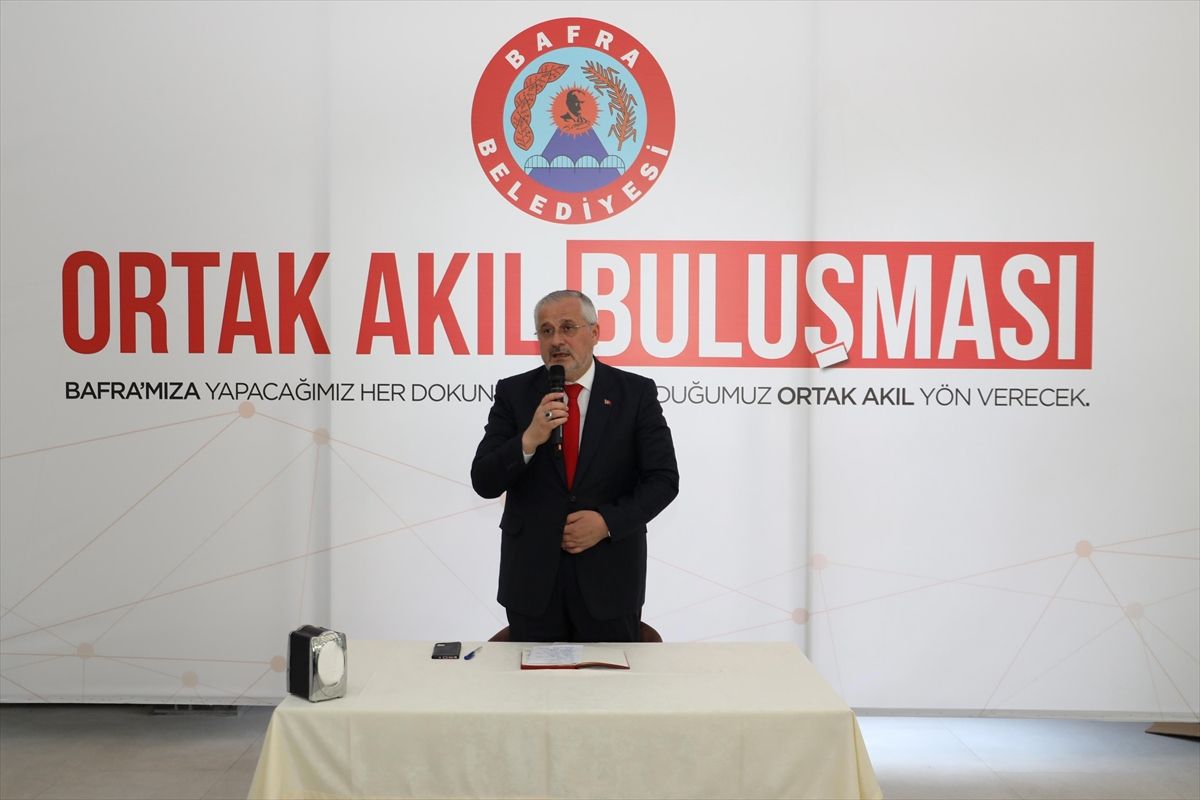 Bafra'da kentleşme ve gelecek vizyonu "Ortak Akıl" toplantısında ele alındı