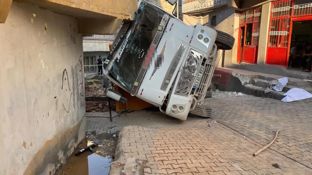 Şanlıurfa'da freni patlayan kamyon sokakta oynayan 6 yaşındaki Zeynep'i hayattan kopardı