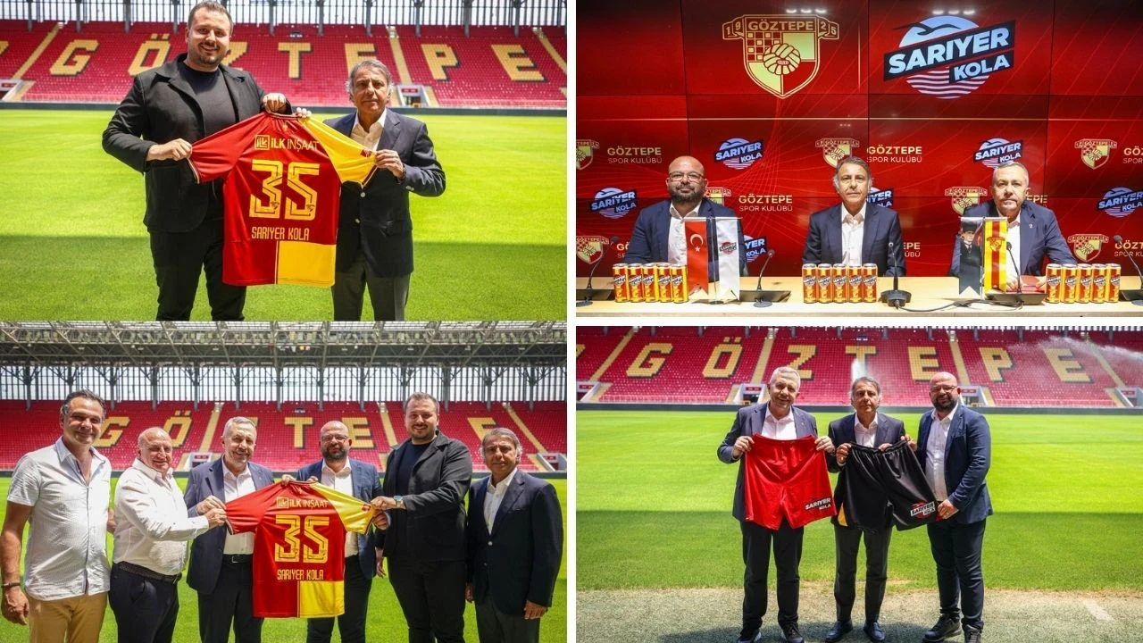 Göztepe'nin yeni sponsoru: Sarıyer Kola