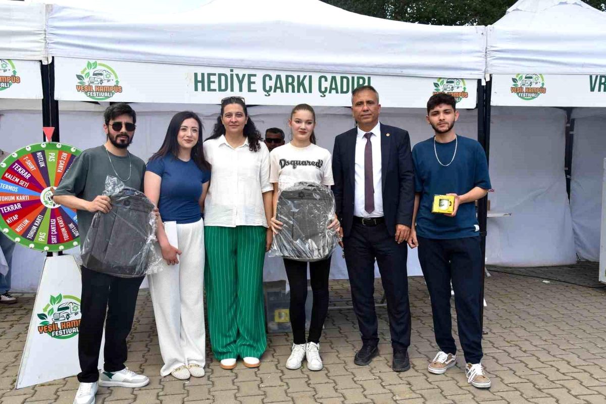 Bilecik'te 'Yeşil Kampüs Festivali' gerçekleştirildi