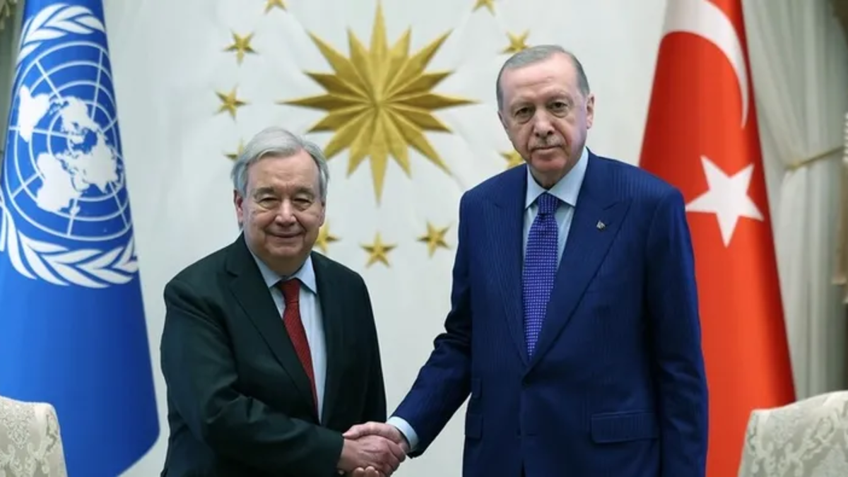 Başkan Erdoğan, BM Genel Sekreteri ile görüştü