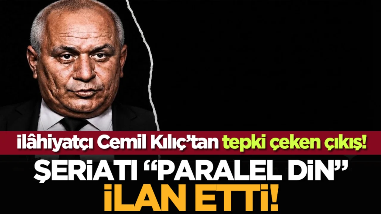 İlâhiyatçı Cemil Kılıç’tan tepki çeken çıkış! Şeriatı “Paralel Din” İlan Etti!