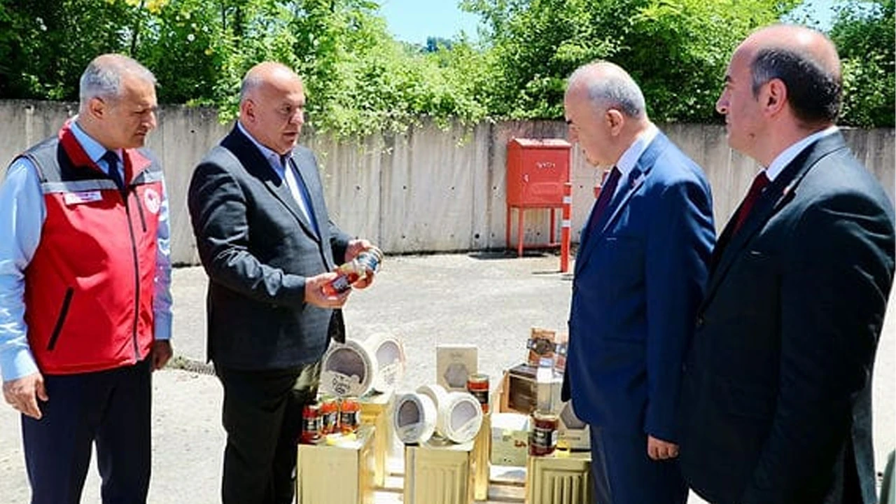 Ordu’dan İngiltere’ye 17,3 ton bal ihracatı