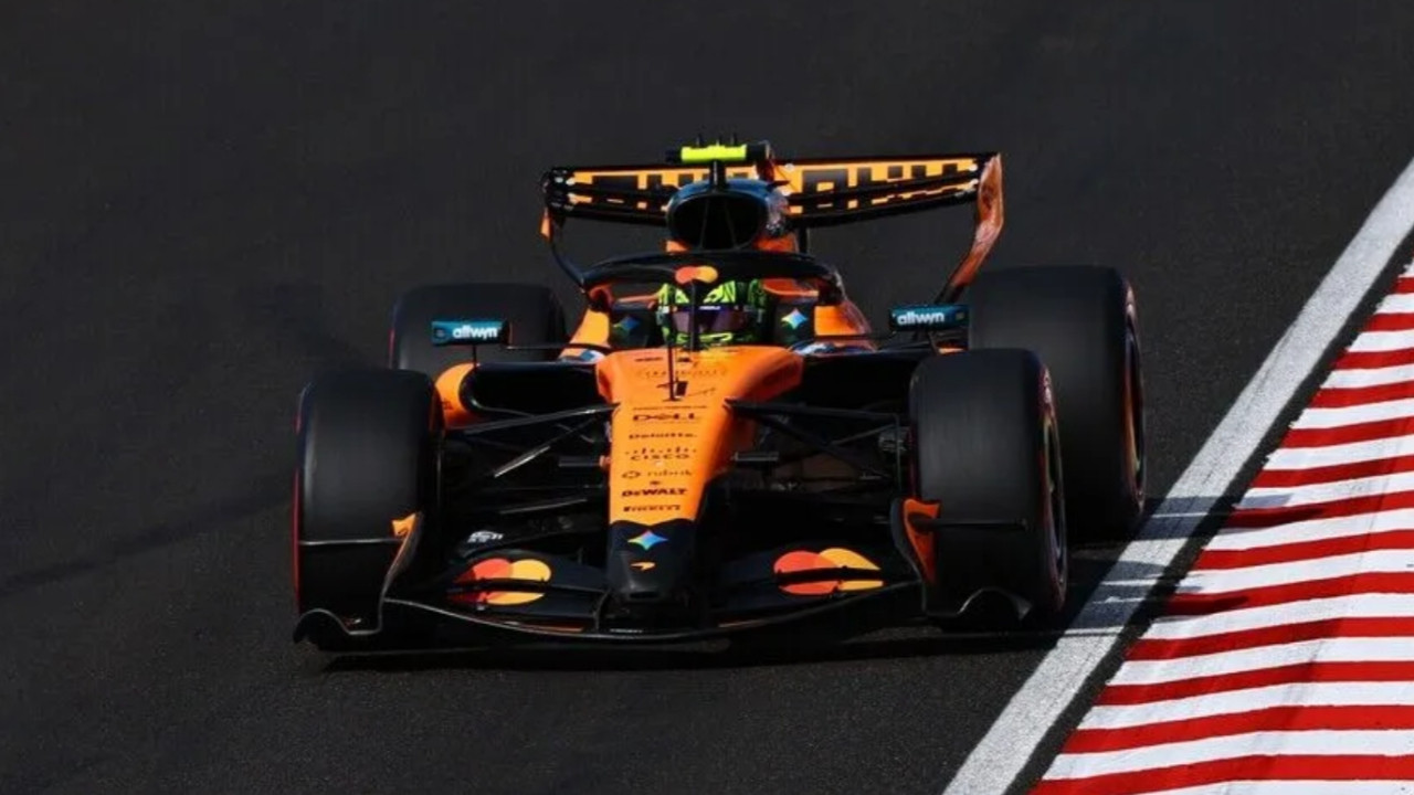 Formula 1'de sezonun 11. yarışı Macaristan Grand Prix'sini Lando Norris kazandı