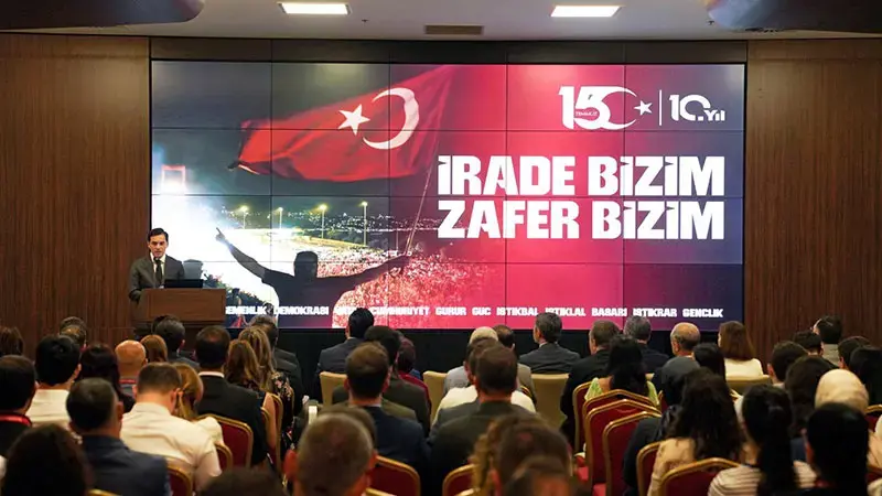 Göç İdaresi Başkanlığında ‘İrade Bizim Zafer Bizim’ programı düzenlendi
