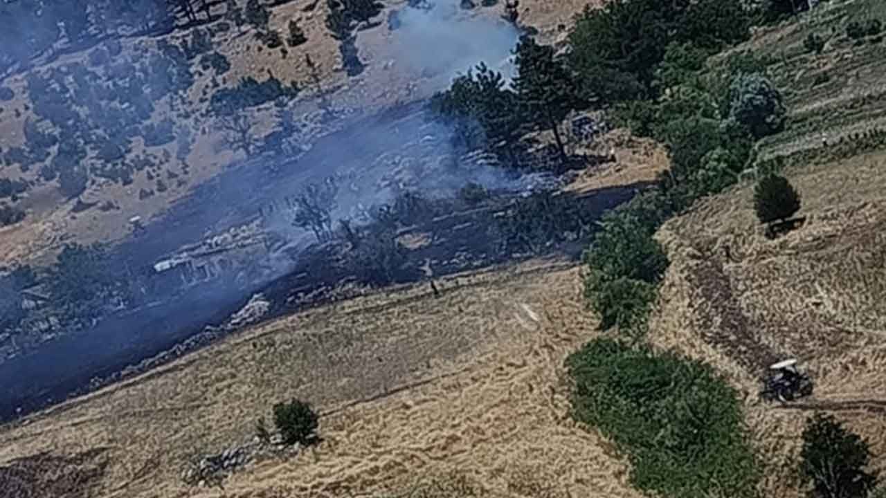 Maraş’ta onlarca dönüm tarım arazisi küle döndü! Elektrik dağıtım şirketinin iki yıllık umursamazlığı koca bir köyü yaktı!