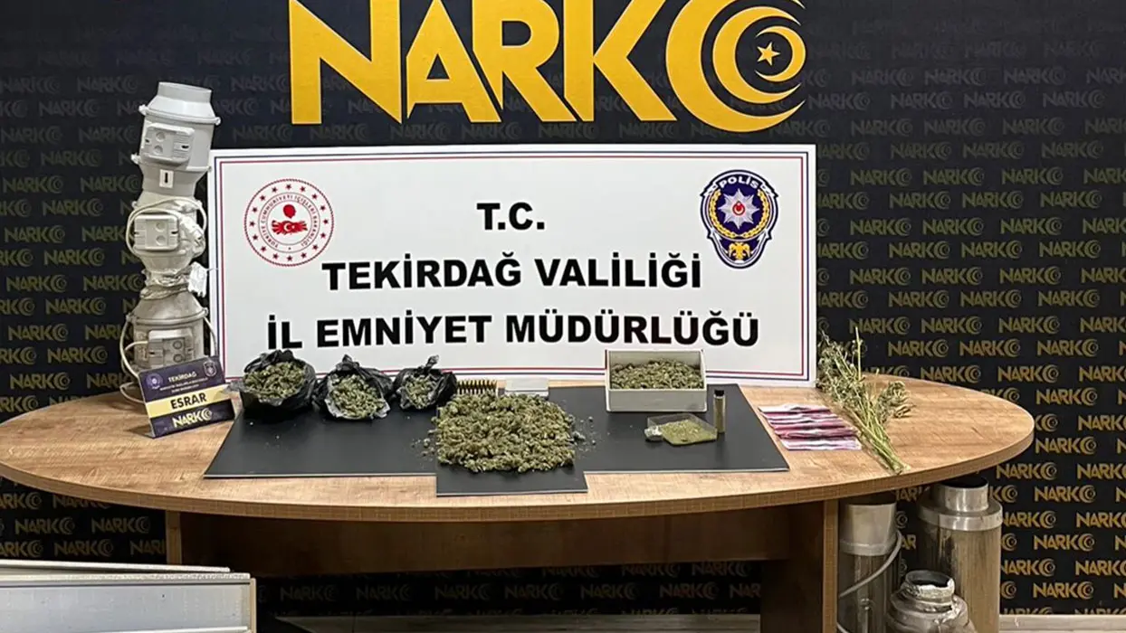 Tekirdağ'da uyuşturucu operasyonu: 19 şahıs tutuklandı