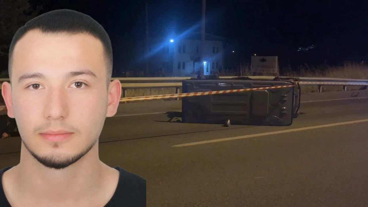 Feci kazada motosikletli genç hayatını kaybetti