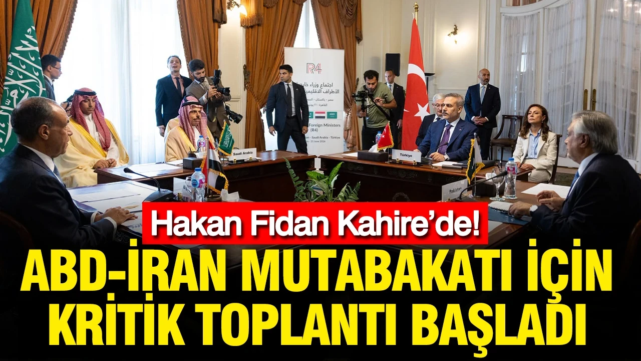 Hakan Fidan Kahire’de! ABD-İran mutabakatı için kritik toplantı başladı