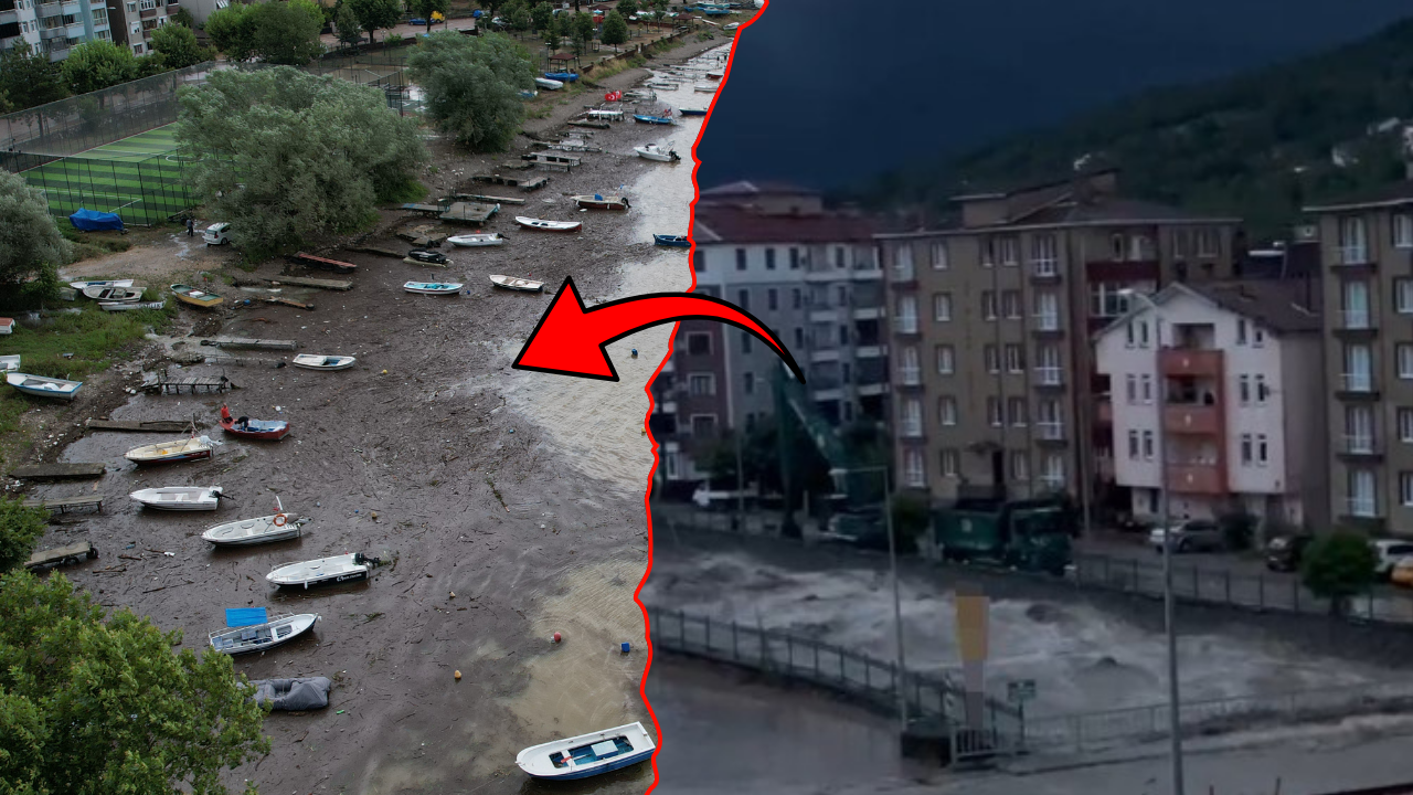 Kuvvetli yağış Karadeniz'i vurdu: Taşkınlar peş peşe geldi, sular ev ve araçları yuttu