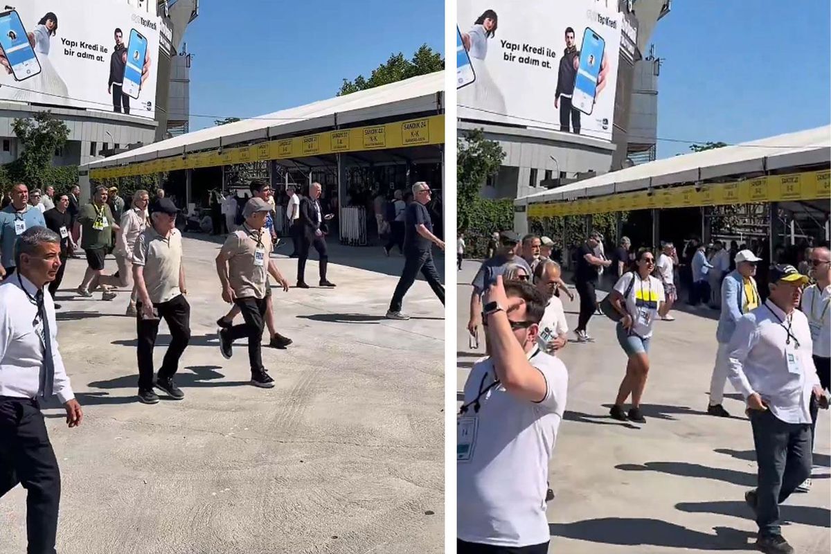 Fenerbahçe kongresine damga vuran anlar! Oy vermek için hücum ettiler