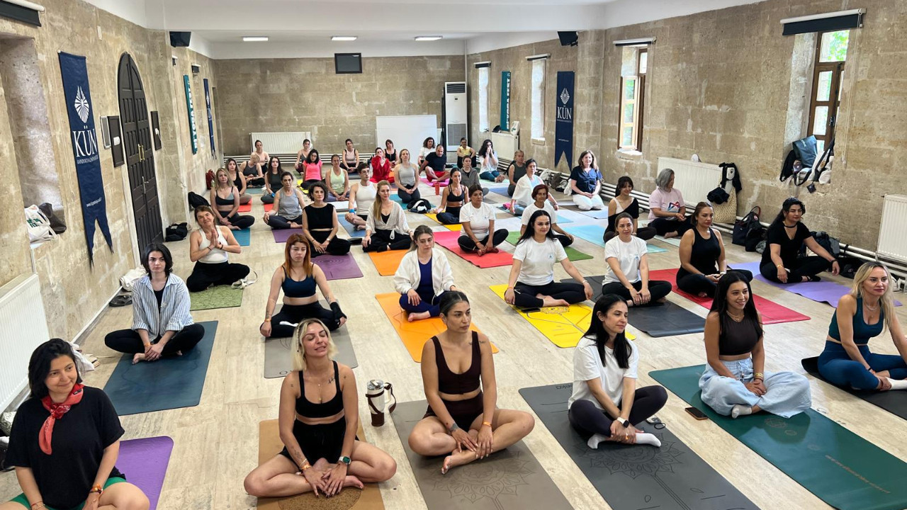 Kapadokya’da yoga festivali başladı