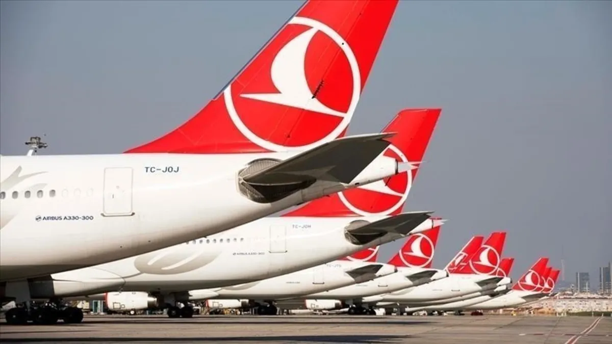 THY uçağının kanadı Antalya Havalimanı'nda antene çarptı