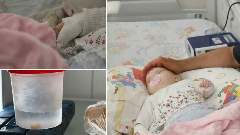 Hatay'da akılalmaz ihmal: Serum yerine 5 aylık bebeğin parmağı kesildi