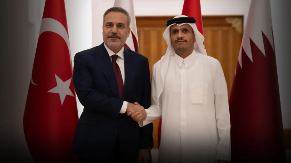 Bakan Fidan'dan kritik telefon... Katarlı mevkidaşı ile görüştü